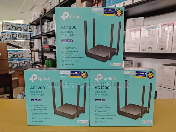 TP-Link Archer C54 AC1200 Dual-Band Wi-Fi Router - 1