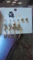 Small Stud Earrings - 5 Pairs - 3