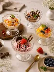 Elegant Ice Cream/Dessert Glass Bowl (150ml) - 3