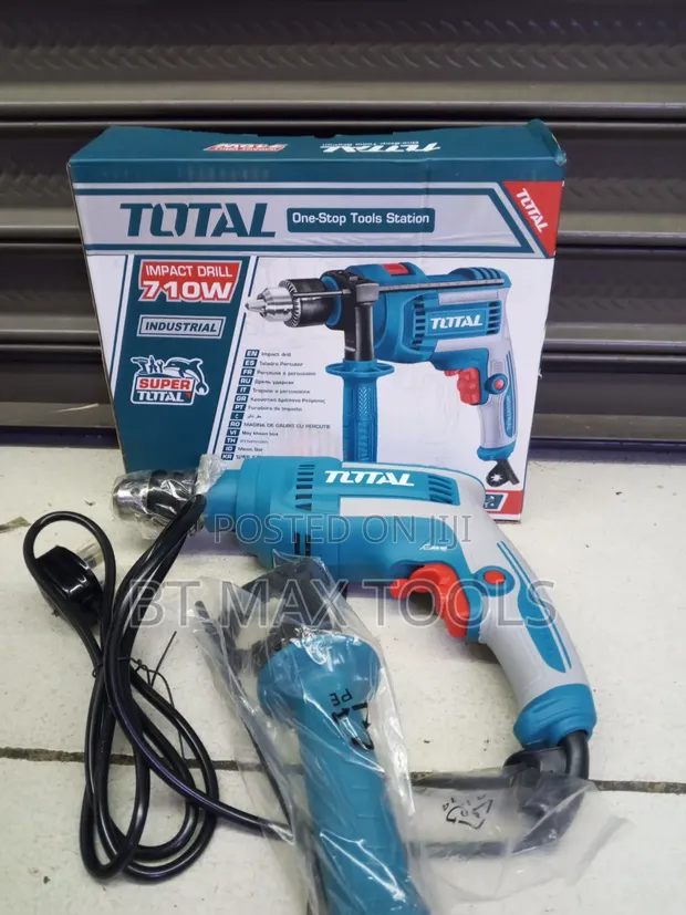 Total 550W 10mm Electric Drill - 1