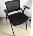 Office Foldable Training Chair - Black - 5
