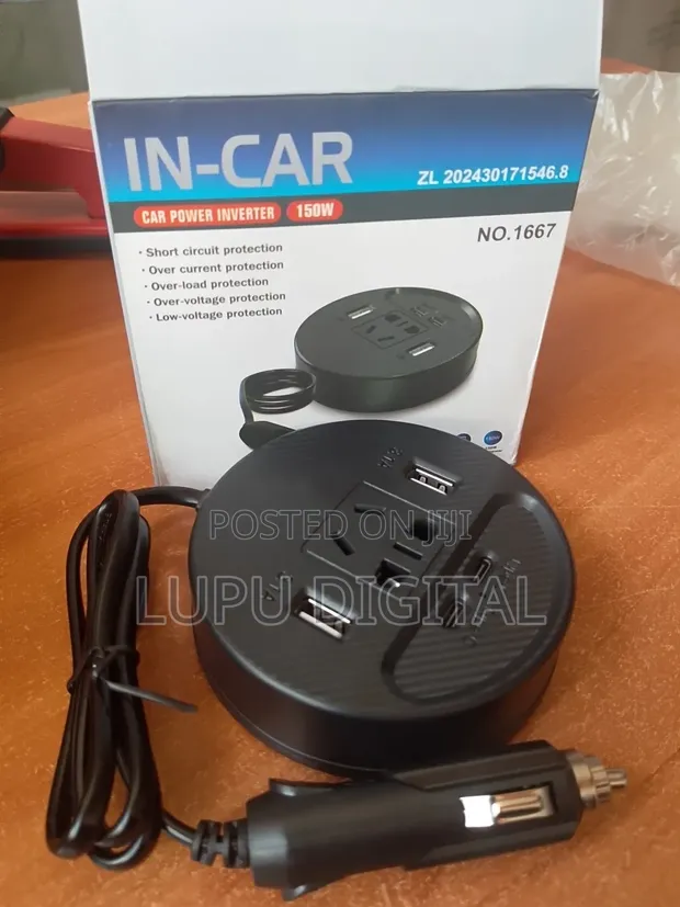 150 Watts Car Power Inverter - 1
