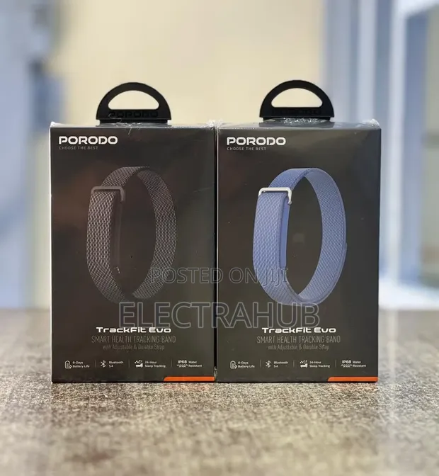 Porodo Trackfit Evo Smart Health Tracking Band - Brand New - 1