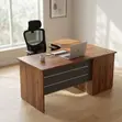 160cm Curved Office Table - 2