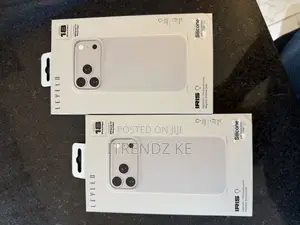 White Levelo Iris Hybrid Magnetic Silicone Case for iPhone 18/17 Pro Max