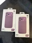 Burgundy Magnetic Silicone Case for iPhone 17 Pro Max - 2