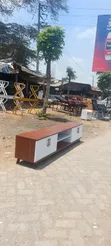 7ft Wooden Living Room TV Stand - 1