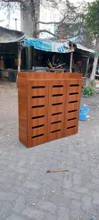 Elegant Wooden Shoe Storage Cabinet - 2