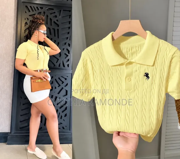 Polo Crop Top - 1