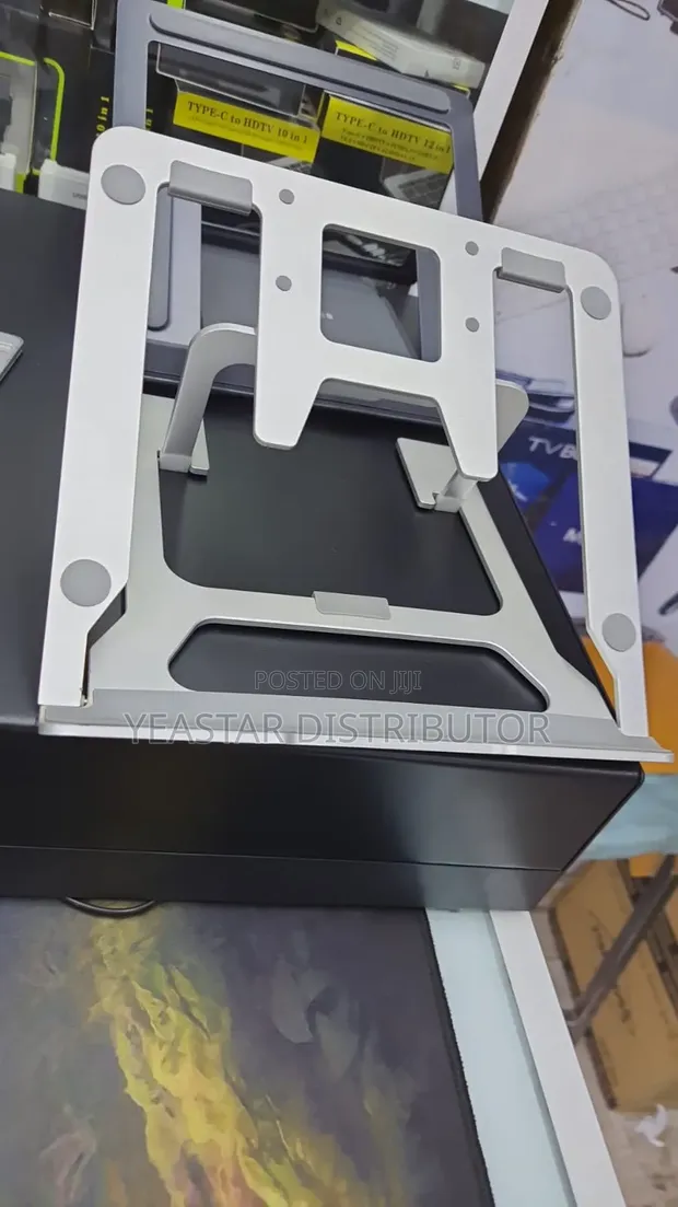 Adjustable Aluminium Laptop Stand - 1