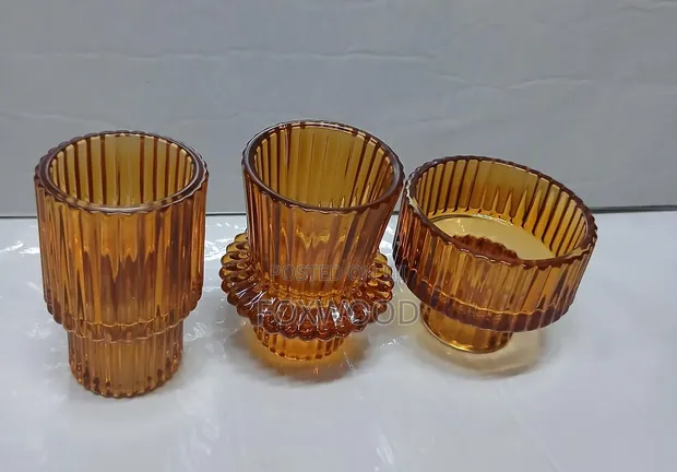 3-Piece Double Head Candle Holder Set - 1
