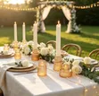 3-Piece Double Head Candle Holder Set - 3