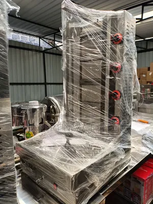 4-Burner Shawarma Machine