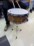 Premier 10 Lug Snare Drum with Stand - 1