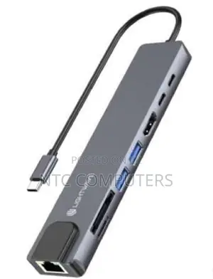 Light Wave 8-in-1 USB-C Docking Station