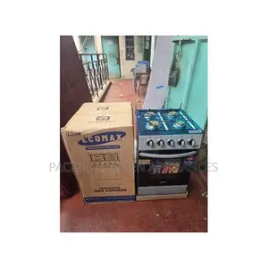 Ecomax 4-Gas Umeme Jiko 50x55 Jet Burners, Rotisserie