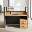 Kituo cha Kazi cha Kahawia cha Mtu 1 - 3