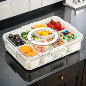 9 Compartment Food/Spice Storage Box