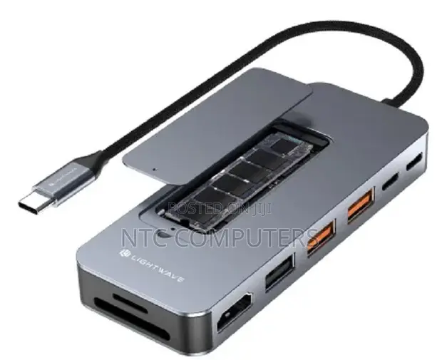 Lightwave LW-DOCK-9i1 9-in-1 Docking Station - 1