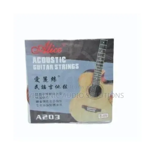 Alice No. 6 Kamba za Gitaa la Acoustic - 1
