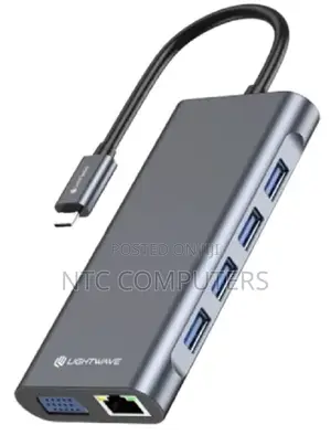 Lightwave 11-in-1 Docking Station - Silver Series