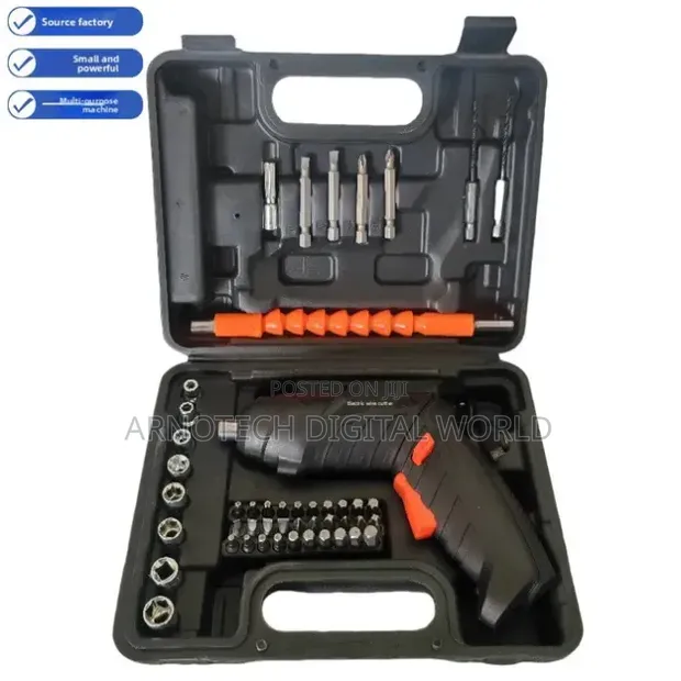 47-Piece Rechargeable Electric Screwdriver Set - 1