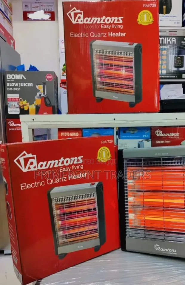Ramtons 3-Bar Quartz Heater - Brand New - 1