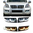 Toyota Landcruiser Prado J120 2008-2009 LED DRL Fog Lights - 1