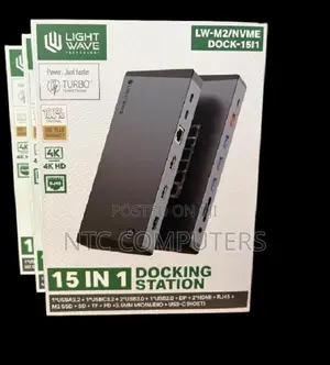 Light Wave 15-in-1 USB-C NVMe Docking Station