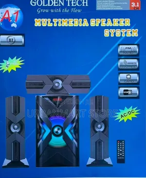 Golden Tech GT-9100BT 3.1 Channel Bluetooth Speaker