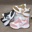 Viatu vya Watoto vya Brown Black Pink - 1