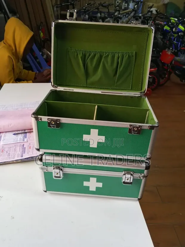 Empty First Aid Box - Medical Supply Storage - 1