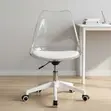 Swivel Acrylic Padded Chair - 1