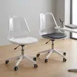 Swivel Acrylic Padded Chair - 3