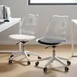 Swivel Acrylic Padded Chair - 4