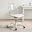Swivel Acrylic Padded Chair - 5