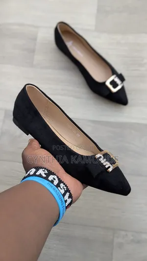 Faux Suede Doll Shoes - Multicolor