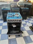 Olelon 4-Burner Gas Cooker with Oven - 1