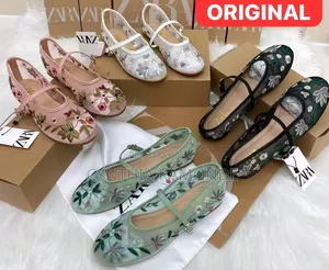 Viatu vya Ballerina Maua