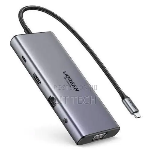 UGREEN 11-in-1 USB-C Hub (CM639) - 4K HDMI, Gigabit Ethernet - 1