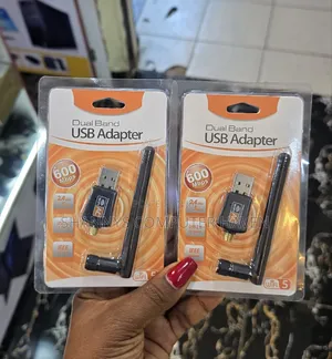 Dual-Band USB Wi-Fi Adapter - 600Mbps | 2.4GHz + 5GHz