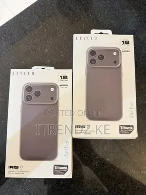 Kava Nyeusi ya Levelo Iris ya Magnetic kwa iPhone 17 Pro Max