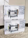 2 Tier Carbon Steel Dish Rack - 2