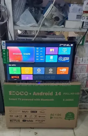 26-Inch Ecco Smart Android TV - AC/DC Digital