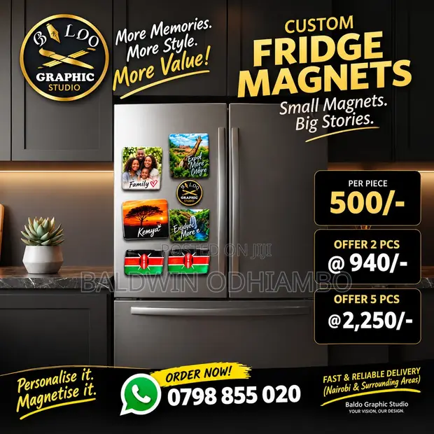 Personalised Photo Magnets - 1