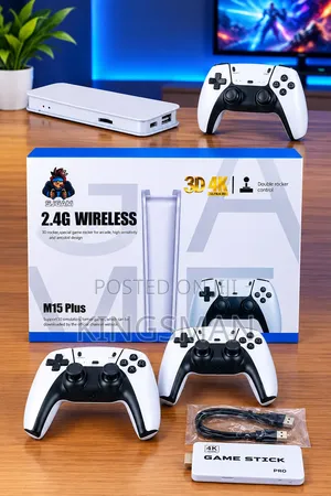 M15 Plus 4K Wireless Retro Game Stick