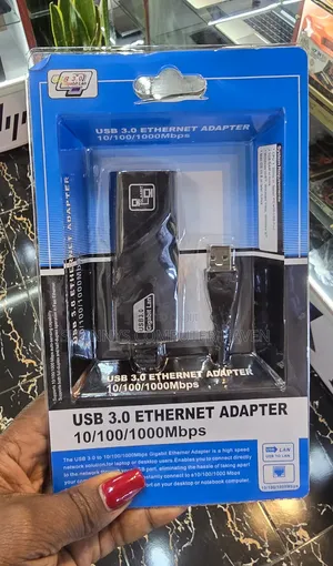 USB 3.0 kwa Adapta ya Ethernet ya Gigabit