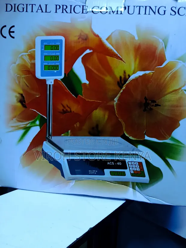 New ACS40 Butchery Scale - 40kg Capacity - 1