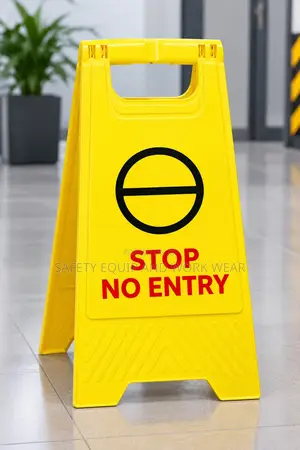 Caution Board - STOP / NO ENTRY
