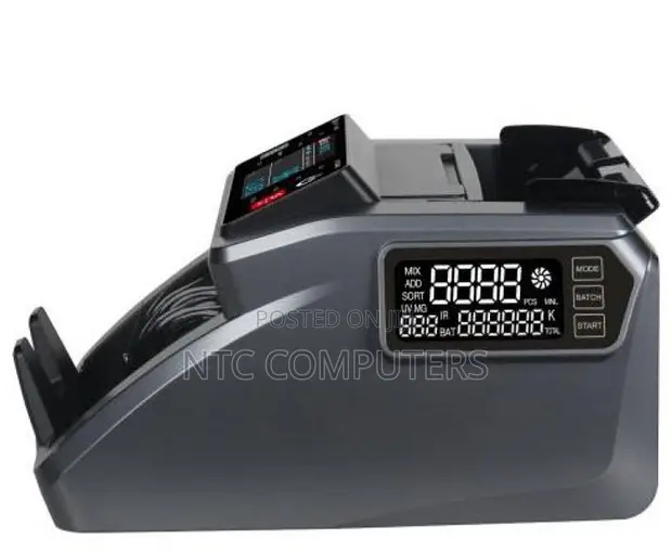 Light Wave LW-CCM-801 Touch Screen Cash Counting Machine - 1